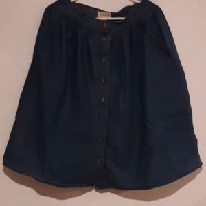 Denim skirt